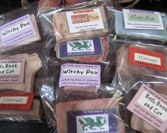 HALLOWEEN PARTY favor pack! Halloween soap favors! Harvest themed soap Fall soap favors