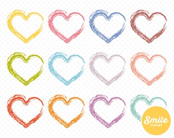 Rustic Heart Clipart Illustration For Commercial Use Rustic Heart Clipart Illustration For Commercial Use
