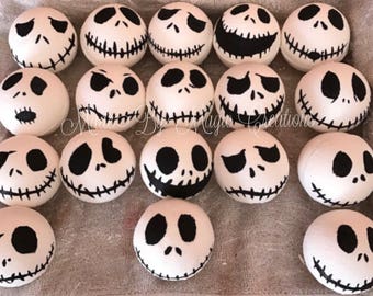 Jack Skellington, Bath Bomb (with) Skeleton Key (inside) Jack Skellington, Halloween Bath bomb, Halloween decor, Nightmare before Christmas