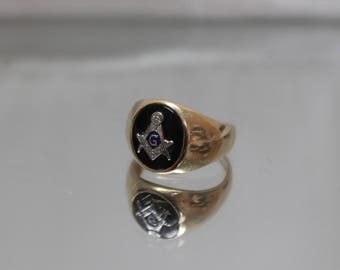 Shop Masonic Rings In Silver, Gold, And Black Finishes Online - Foto 6