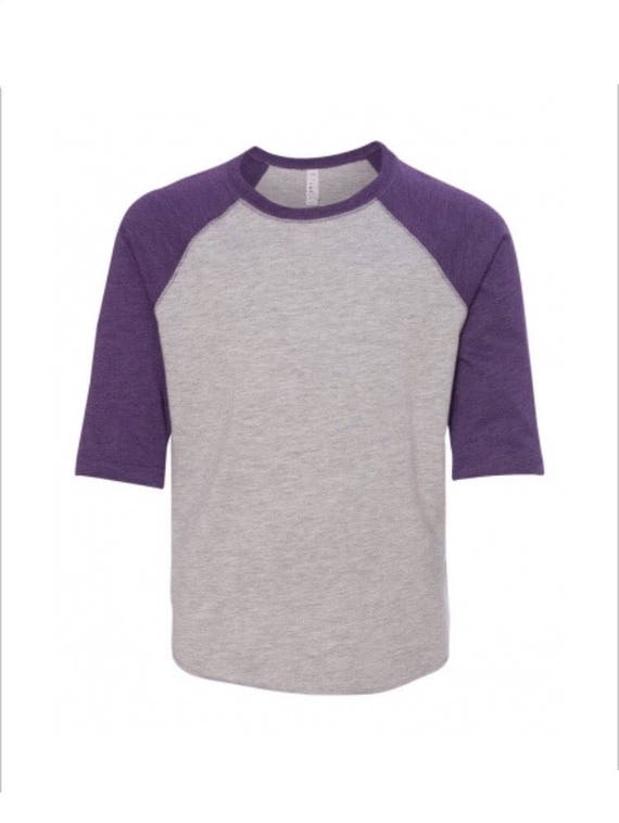 Blank Raglan 2T toddler baseball shirt blank baseball shirt