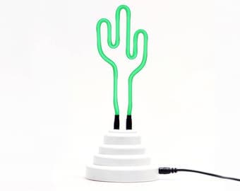 Mini Cactus Neon Sign