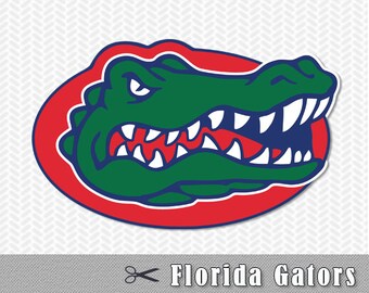 Florida Gators Layered SVG Dxf Logo Vector File Silhouette Studio Cameo Cricut Design space Template Stencil Vinyl Decal Tshirt Craft Tshirt