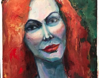 Portrait of a Woman Original Painting