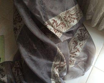 Sheer 300 cm height about grey and beige