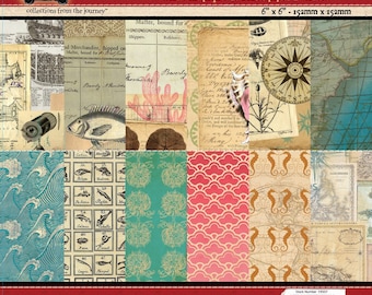 7gypsies Maritime 6x6 Paper Pad