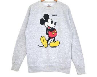 mickey mouse pullover sweatshirt