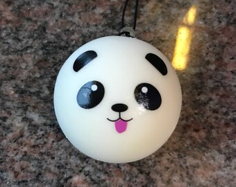 Mini panda bun squishy