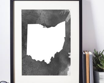 Ohio Wall Art ohio wall decor | etsy Ohio Wall Art ohio wall decor | etsy