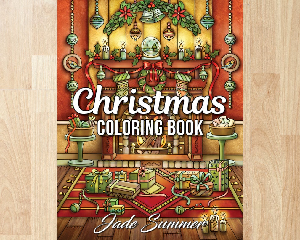 Christmas Coloring Book by Jade Summer Coloring Books