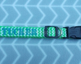 Monogrammed Dog Collar, Monogrammed Pet Collar, Dog Collar, Personalized Dog Collar, Dog Accessory, Pet Accessory, Collar,