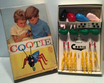 Vintage Cootie Game | Etsy