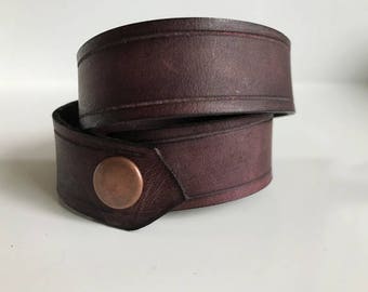 Leather wrap bracelet, wrap bracelet, gift for her, gift under 40, gift for him, leather bracelet, leather cuff, cuff bracelet