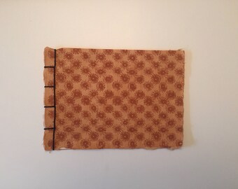 Handmade Floral Japanese bound notepad