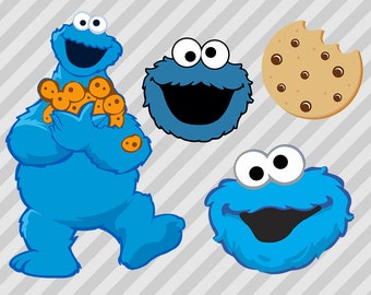 Cookie Monster Mixer Svg