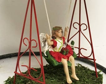 Fairy On Swing