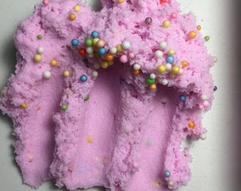 Strawberry Confetti Cloud Slime