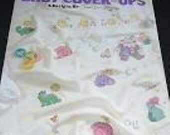 Cross Stitch Pattern Leisure Arts 2154 Baby Cover-Ups - 6 Designs