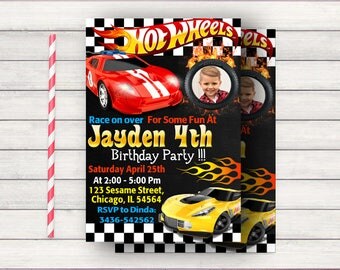 Hot Wheels Birthday Invitations, Hot Wheels Birthday, Hot Wheels Party, Hot Wheels Invitation, Hot Wheels Birthday Party, Hot Wheels Party