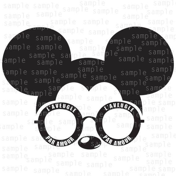 Download Inspired Mickey Mouse Sunglasses Gucci SVG JPG PNG