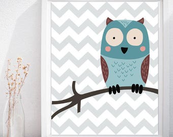 Owl printable | Etsy