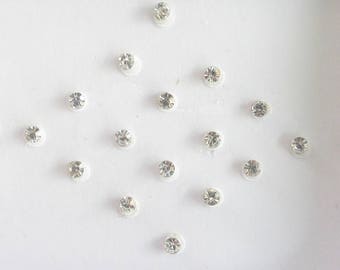 Silver Fake Nose Studs, Indian Bindis Sticker, Nose Studs Stickers, Fake Nose Stickers, Small Bindi Stickers, 1mm 2mm 3mm Nose Studs