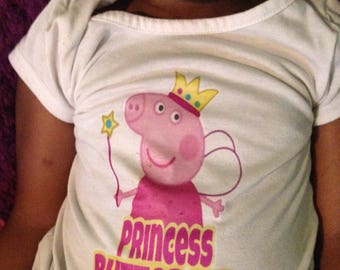 Toddler Peppa Pig Shirt | Peppa Pig Clothes | Peppa Pig Custom | Peppa Pig Birthday