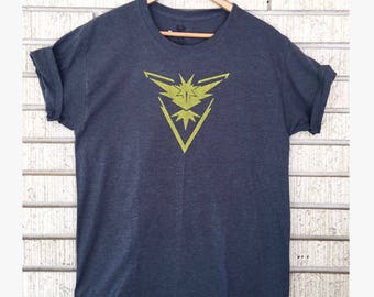 Pokemon Go Inspired Team Instinct Shirt