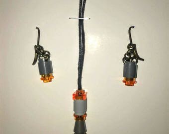 Lego advanced jewelry set orange