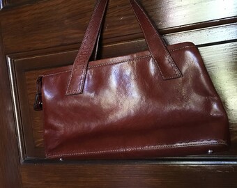Brown Leather Fossil Purse