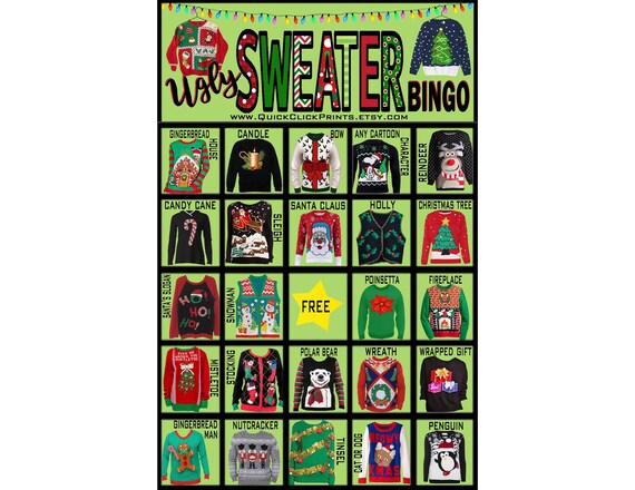 Awesome 99 Christmas Jumper Card Game