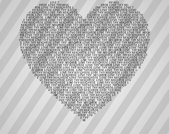 Free Free Love Thy Neighbor Svg 755 SVG PNG EPS DXF File