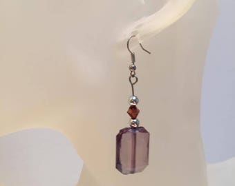 Brown Pearl Earrings