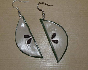 Apple earrings