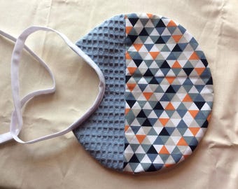 Hanging nest Angel boy pacifier bib