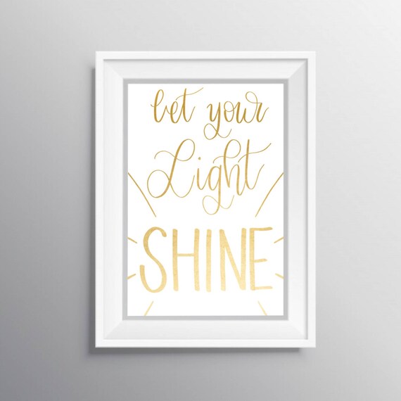 Let Your Light Shine Printable Art LDS printable