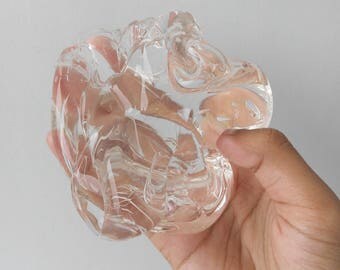 Crystal clear slime.