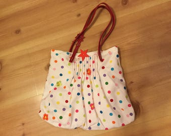 Small bag, leather handles