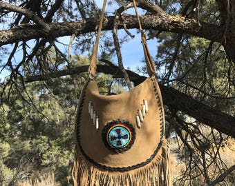 Paula Fringe Bag, Black/Gold main image 1