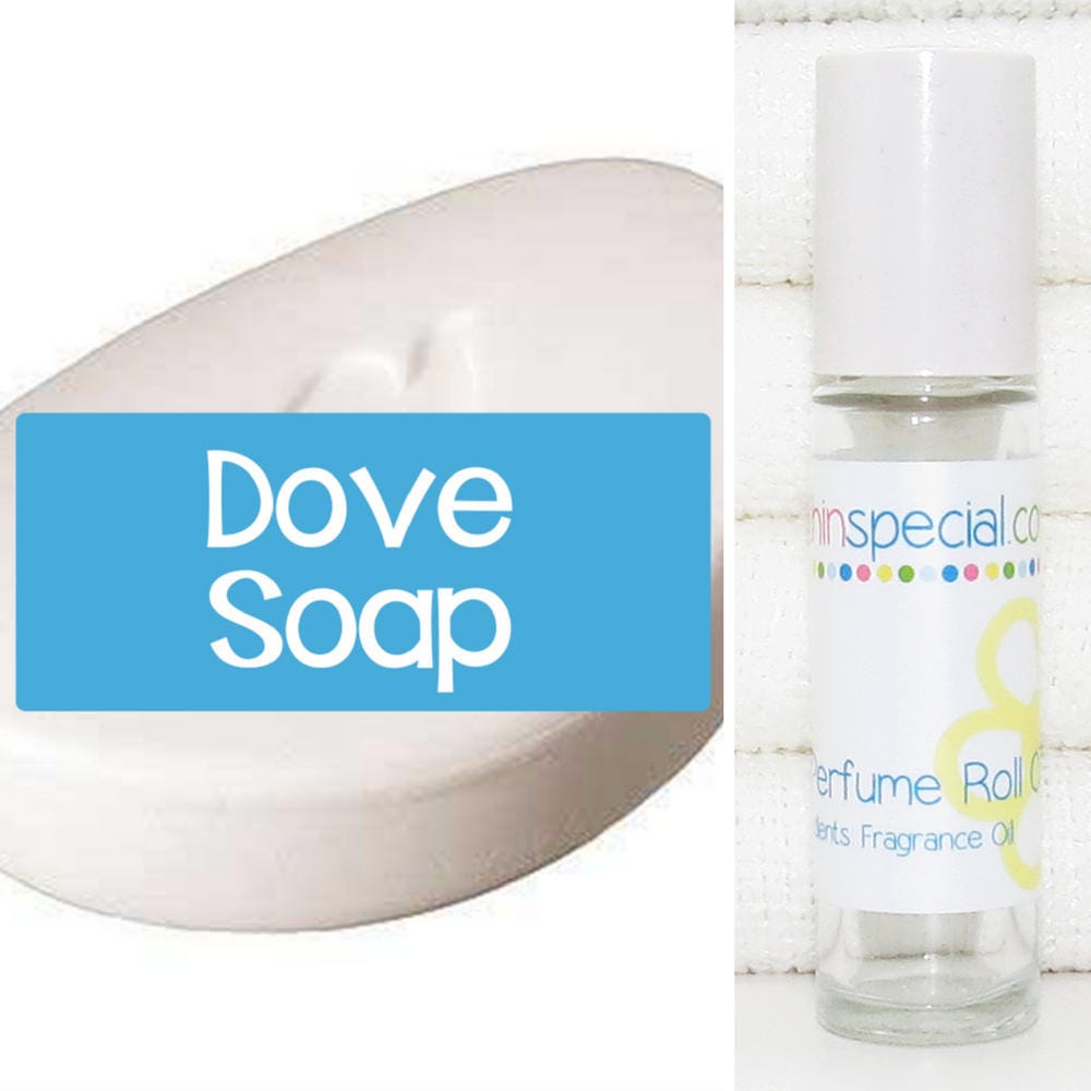 Dove Soap Perfume Roll On Fresh Clean Scent of a Soapy Bar of