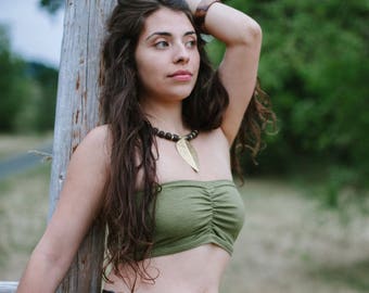 Reserved Lisintg for Sarah Hickerson/Bandeau/ Hemp, Organic Cotton, Lycra