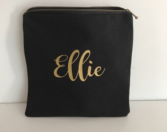 Personalised Zippered Pouch/Name Pouch