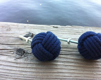 Navy blue knobs | Etsy