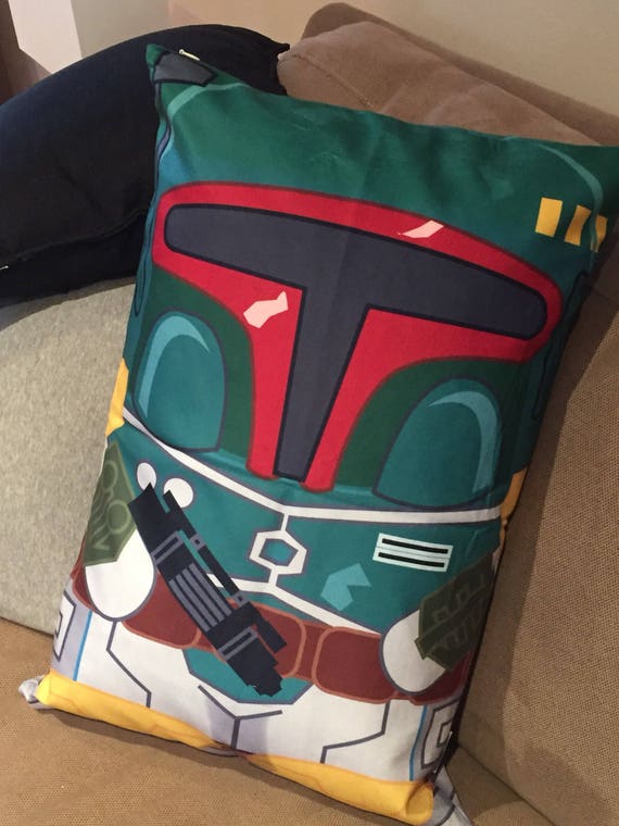 Epic Boba Fett  'Hero Hugger' Decorative Pillowcase Custom Design Star Wars