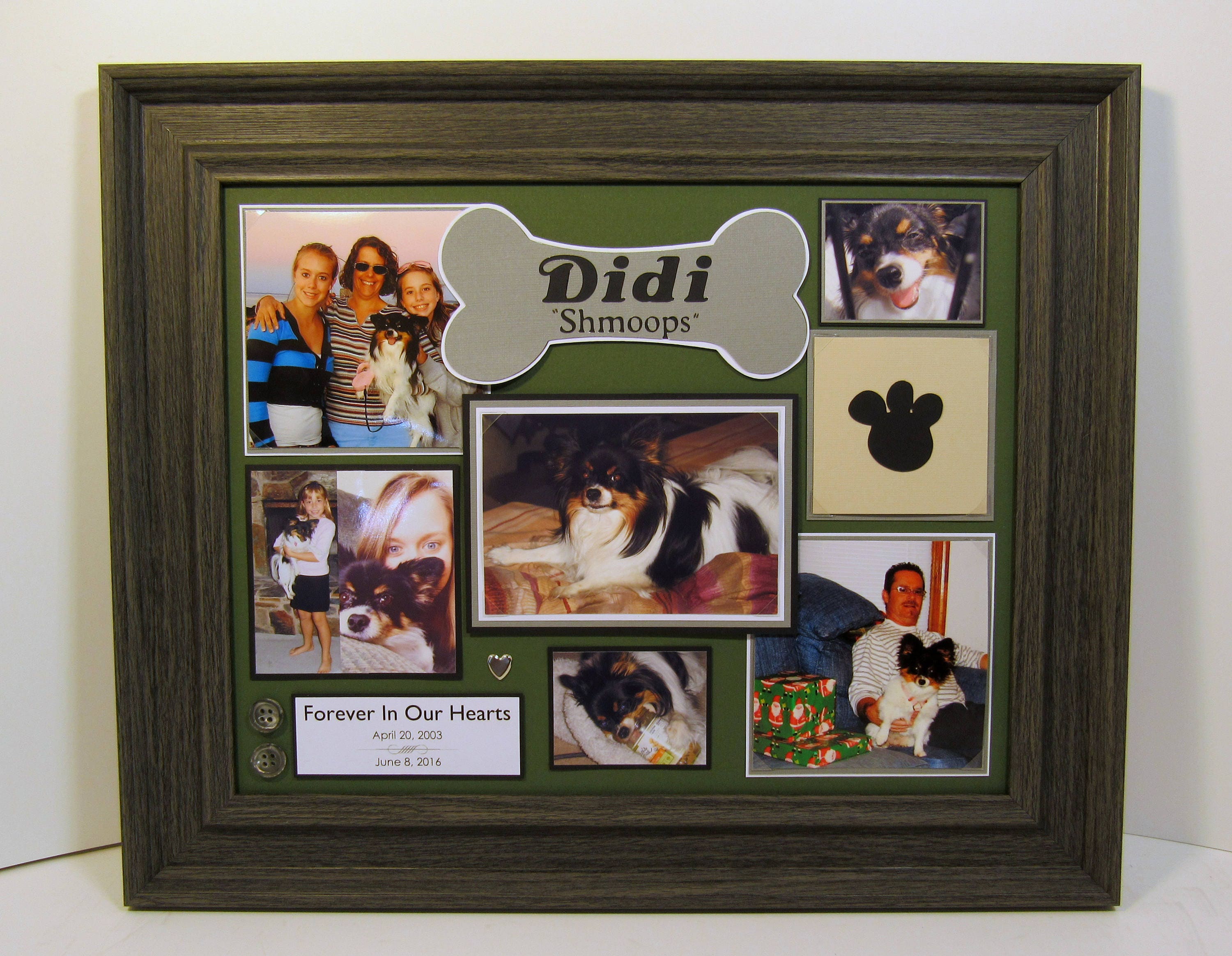 Personalized Dog Memorial Collage In Loving Memory 11x14
