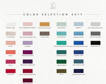 Color samples, bridesmaid dresses made to measure dresses, custom made, infinity dresses, bridesmaid dresses, color swatches, bridesmaid
