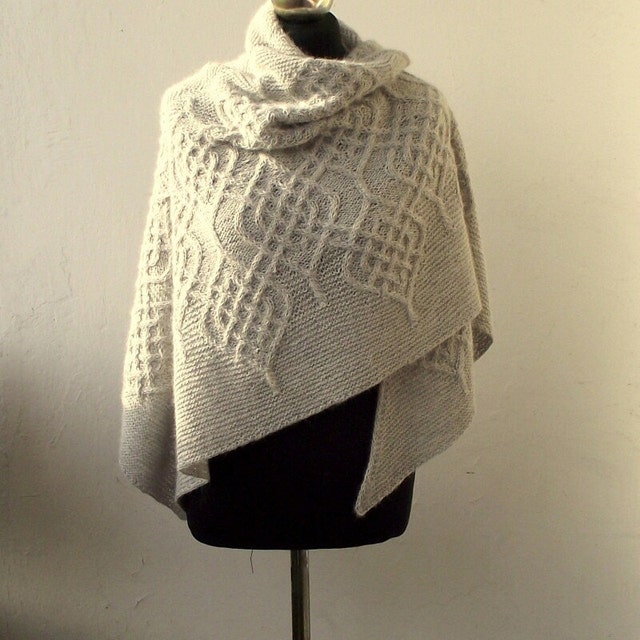 hand knitted shawls and scarves for all seasons by DagnyKnit