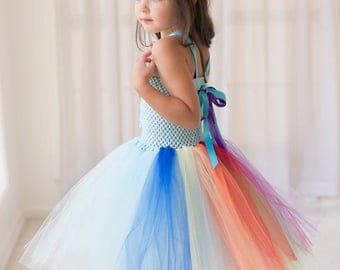 EARLYBIRD SALE My Little Pony Inspired Halloween Costume or Birthday Dress Inspired Tutu Dress, Birthday Parties, or Dress Up