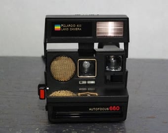 Vintage 660 Polaroid Land Camera