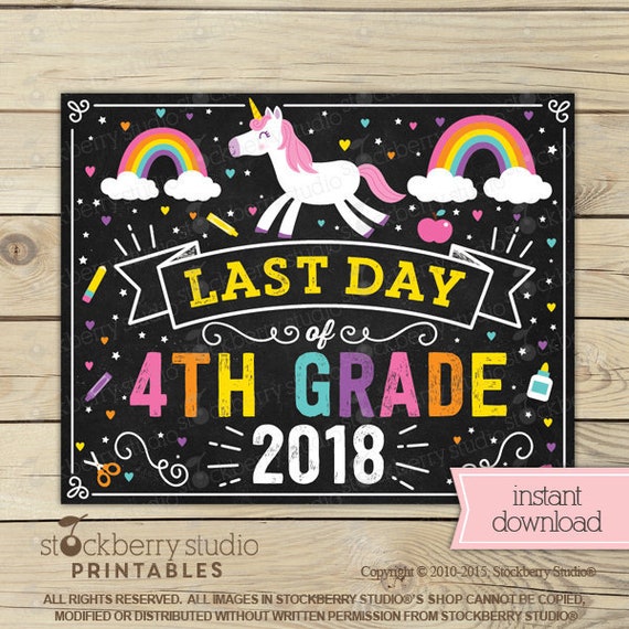 unicorn-last-day-of-4th-grade-sign-girl-last-day-of-4th-grade-sign